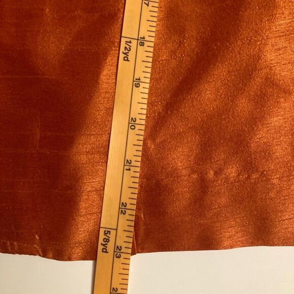 Chico’s Hilda Orange Jacket with sheen - Picture 6 of 8